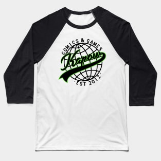 Kapow Baseball Green Baseball T-Shirt